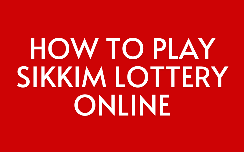 sikkim lottery online