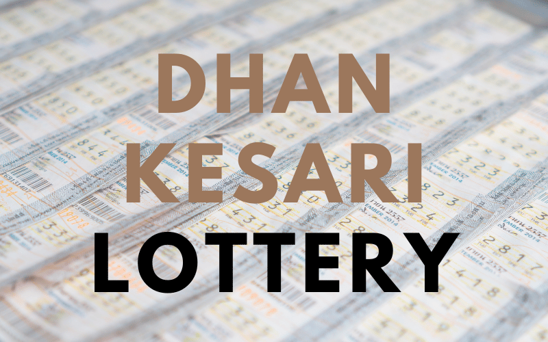 dhan kesari lottery