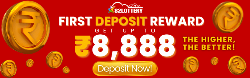 82 Lottery first deposit reward