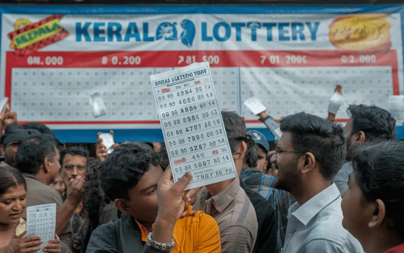 kerala lottery result today