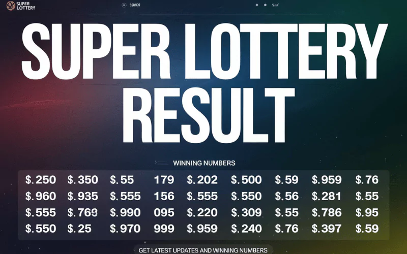 super lottery result